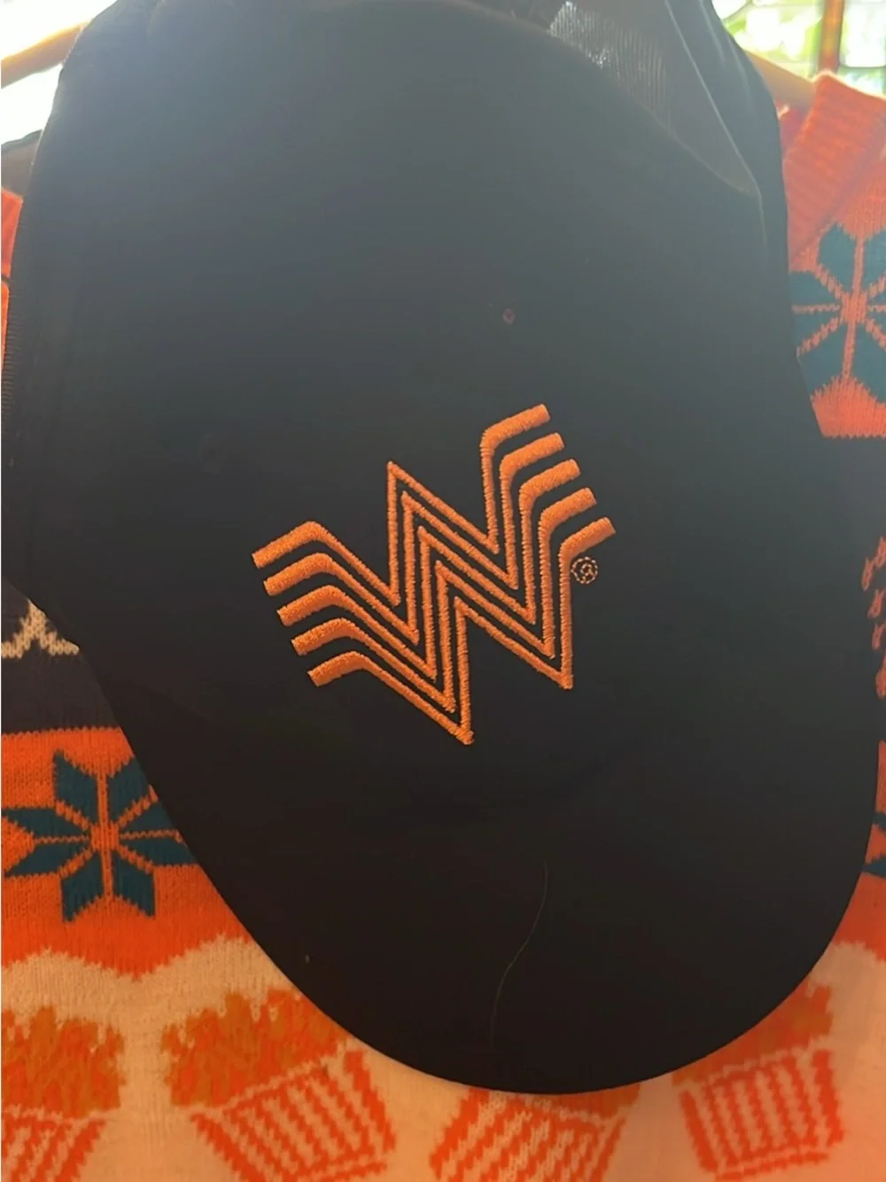 Men’s mediumWhataburger holiday sweater and hat